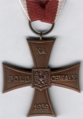 Крест Храбрых 1939 г. (аверс)