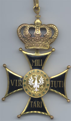 Орден "Виртути милитари" 1-го класса (аверс)