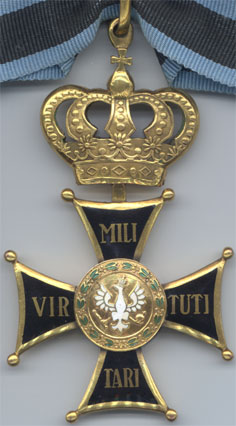 Орден "Виртути милитари" 2-го класса (аверс)