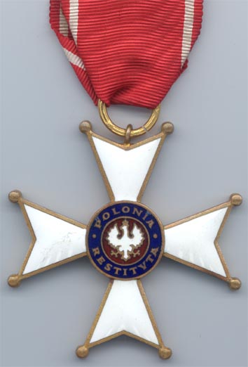 Орден Возрождения Польши 2-го класса (аверс)