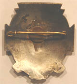 Памятный знак 1-й Варшавской пехотной дивизии (реверс)