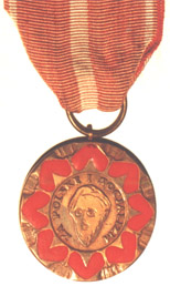 Медаль Людвика Варыньского (аверс)