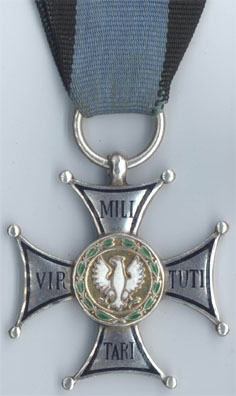 Орден "Виртути милитари" 5-го класса (аверс)