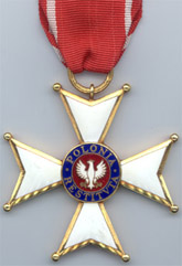 Орден Возрождения Польши 3-го класса (аверс)