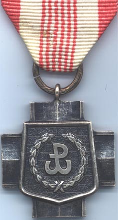 Крест Армии Крайовой (аверс)