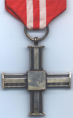 Крест Участника войны. 1918-1921 (реверс)